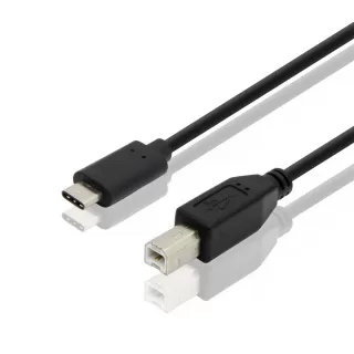 Printer cable USB-C to USB2.0 standard B male to male