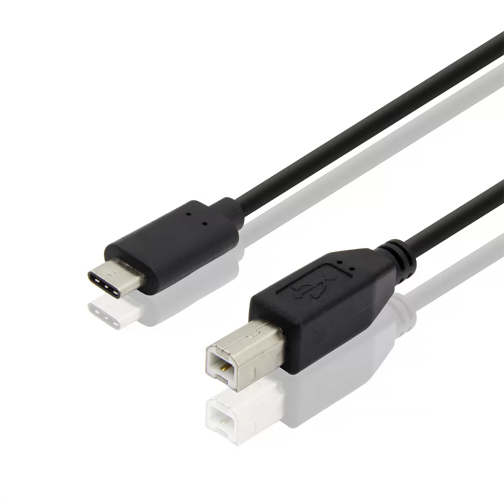 Printer cable usb c  to USB2.0 standard B male to male