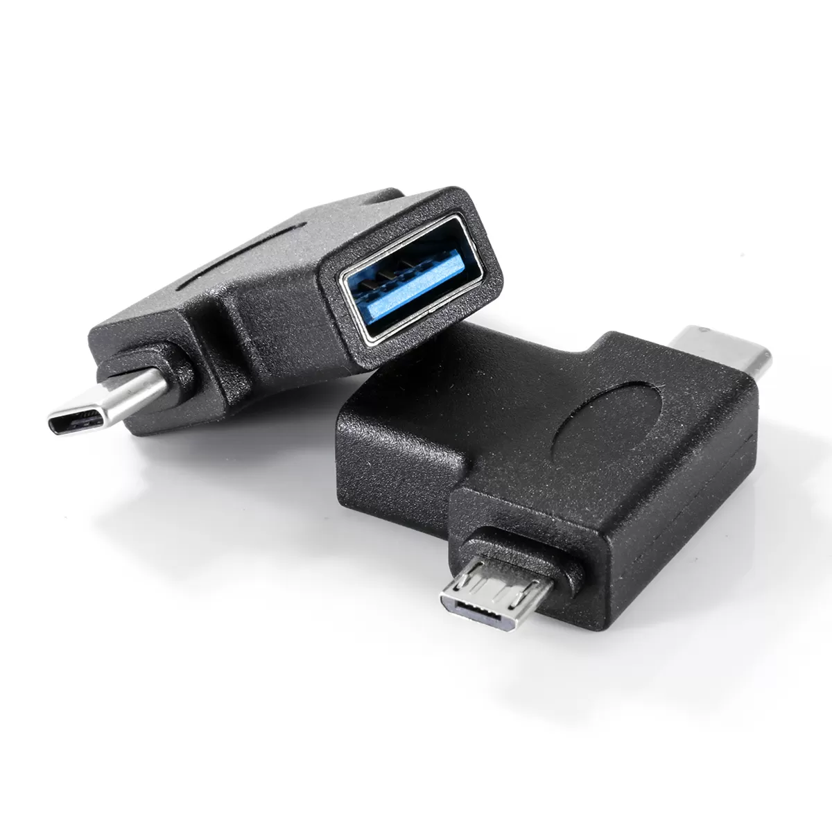 2 in1 Micro USB 3.0 and 2.0 Type C OTG Adapter