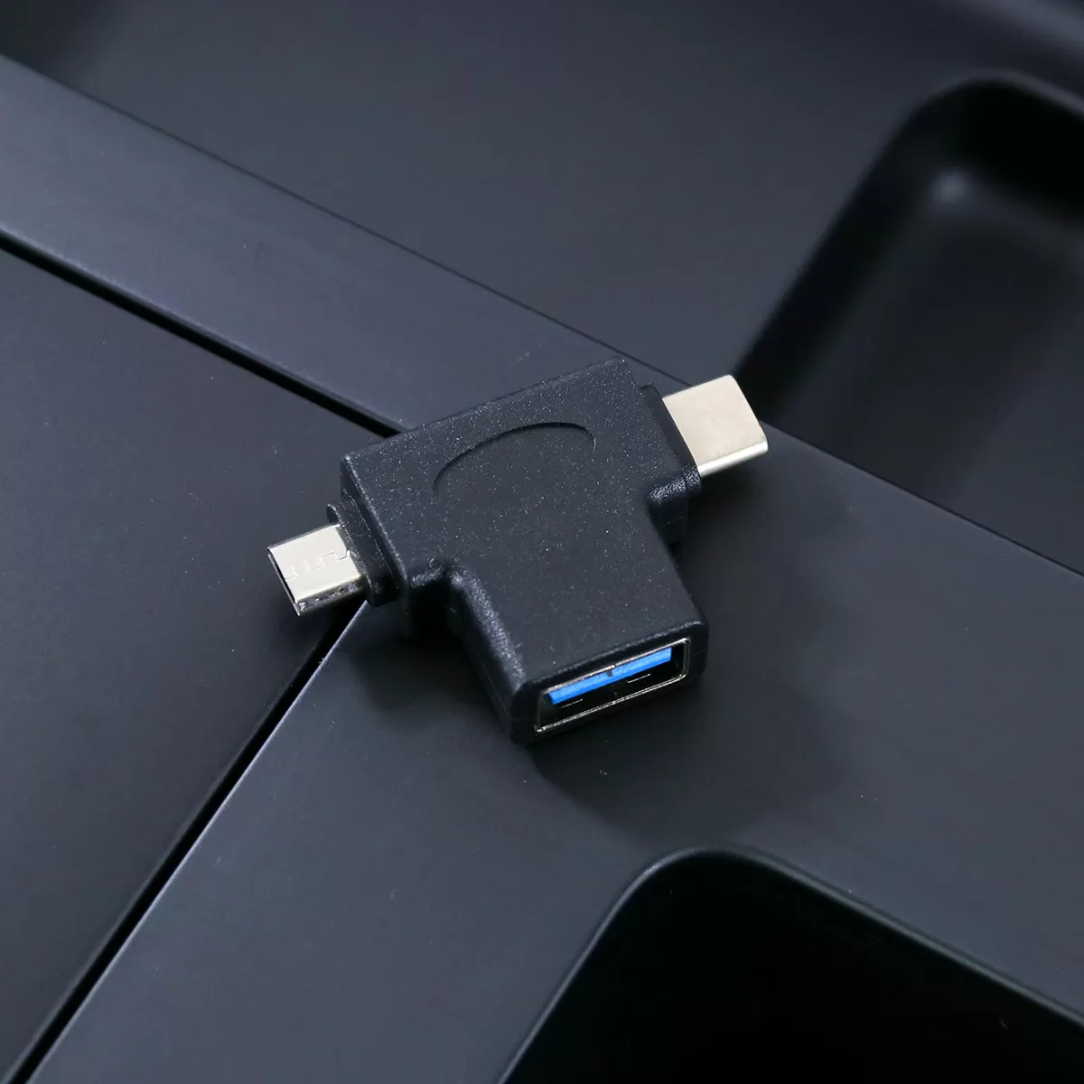 2 in1 Micro USB 3.0 and 2.0 Type C OTG Adapter