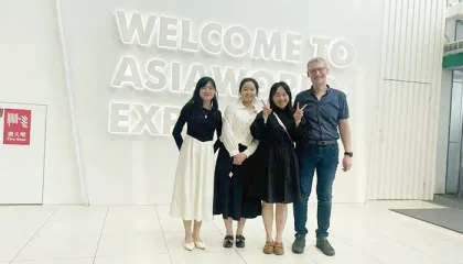 Fair in April - a successful meeting with customers!