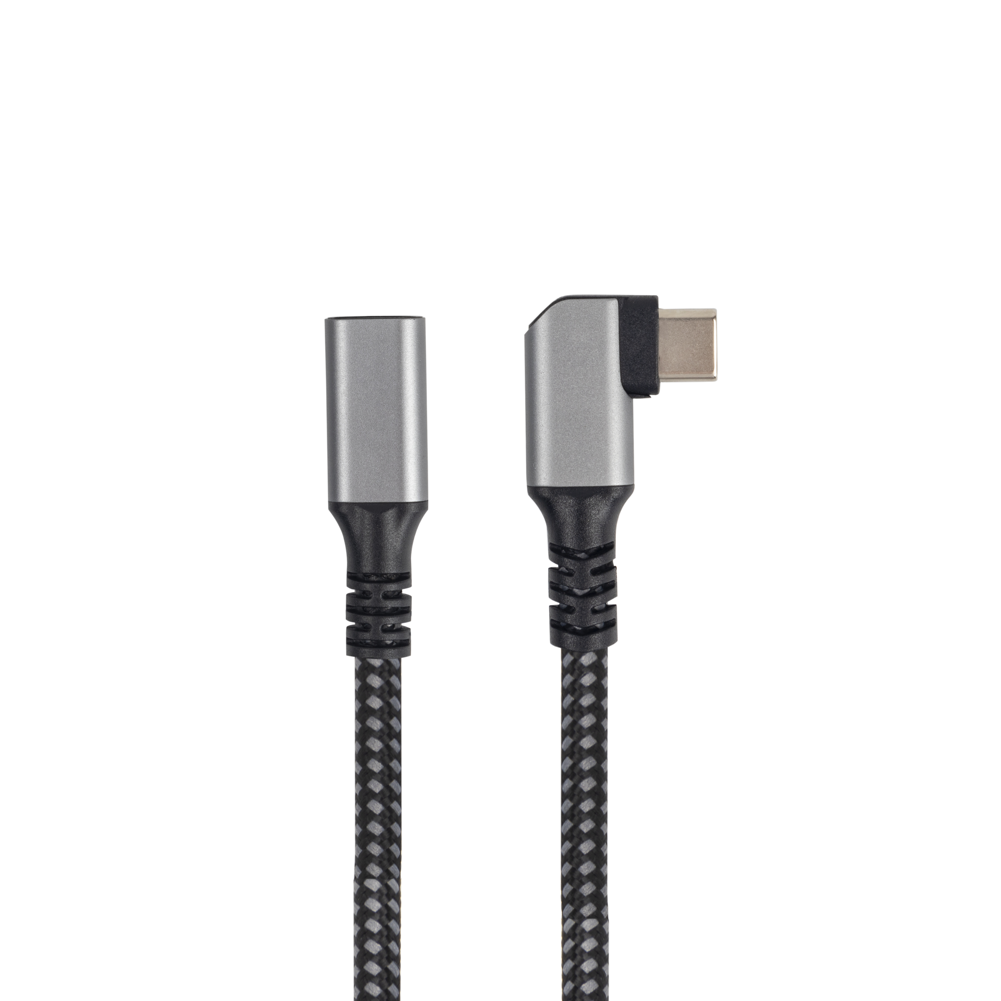 Manufacture USB 3.2 20G USBC Extension cable right angle usb c