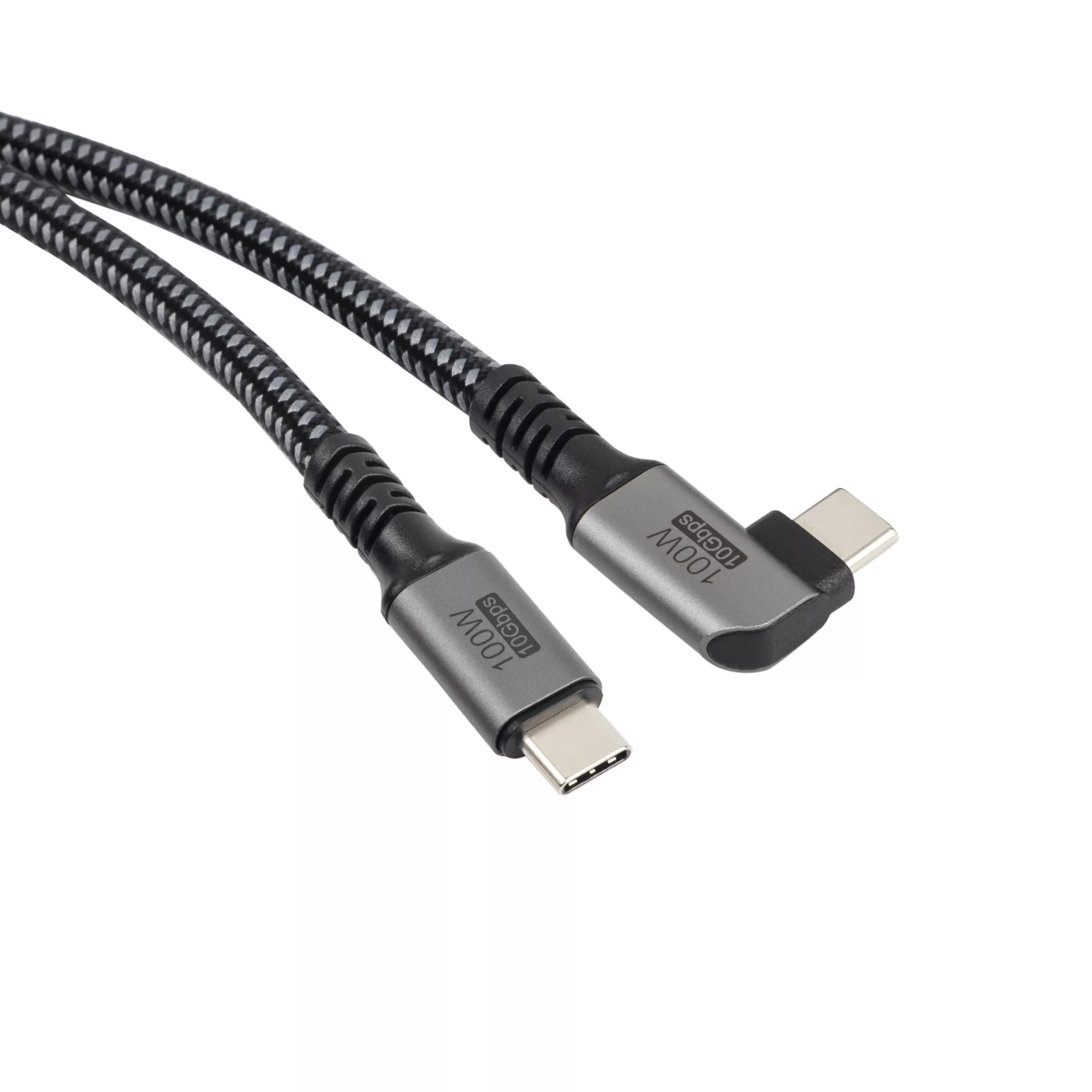 Right angle USB-C To USB-C VR cable 10Gbps