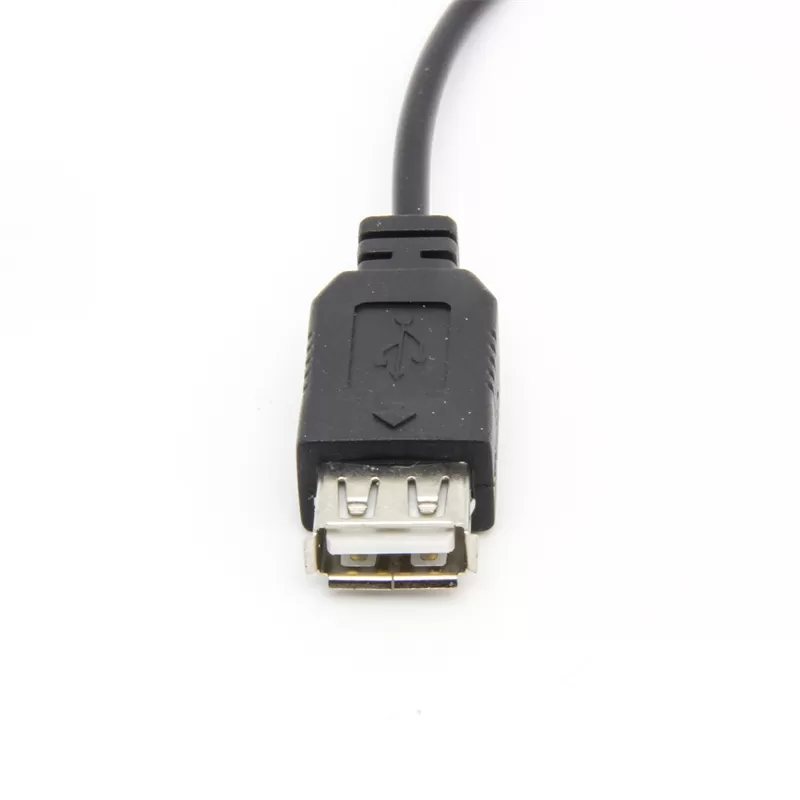 USB 2.0 Female to Female keystone cable