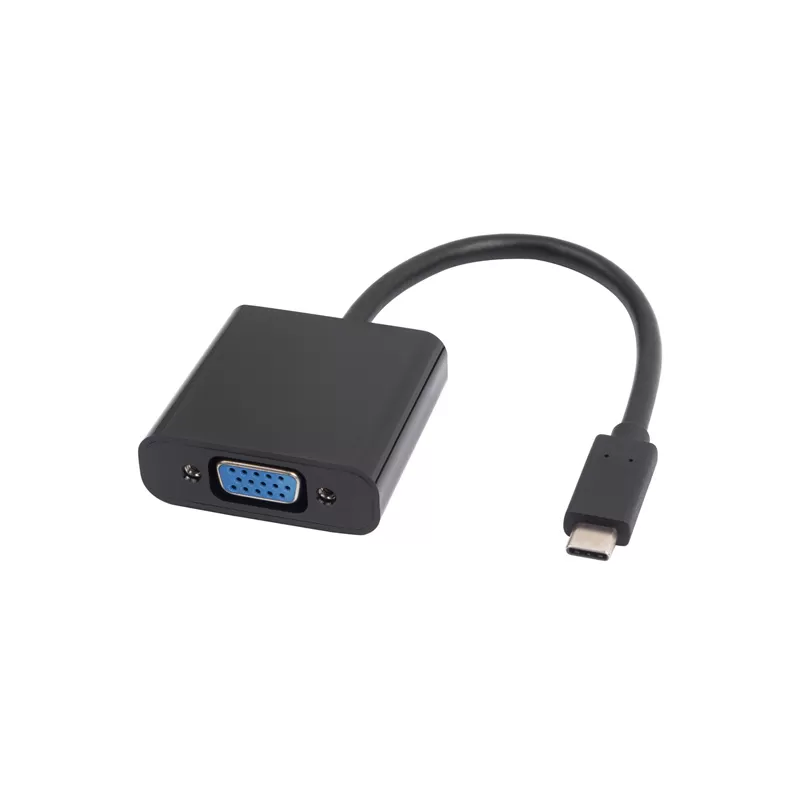 USB C Male to VGA Female Cable Adapter 1080P@60Hz