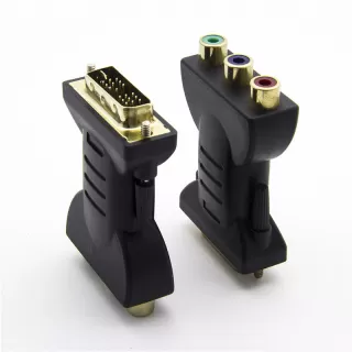 18+5 DVI Male to 3RCA