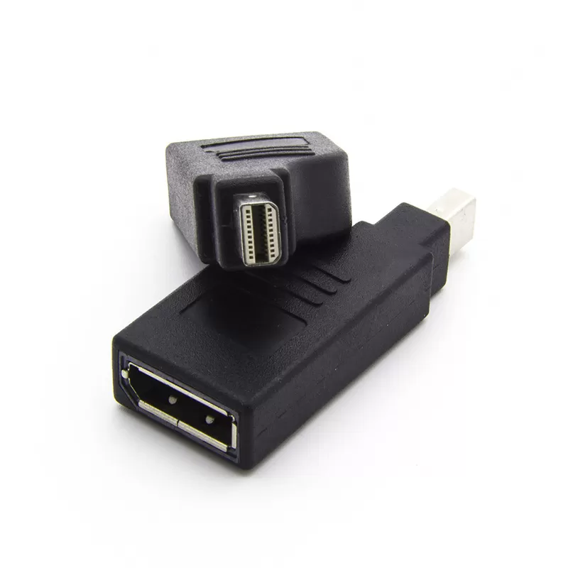 4K Display port to Mini Display Port adapter PVC Shell 90 degree