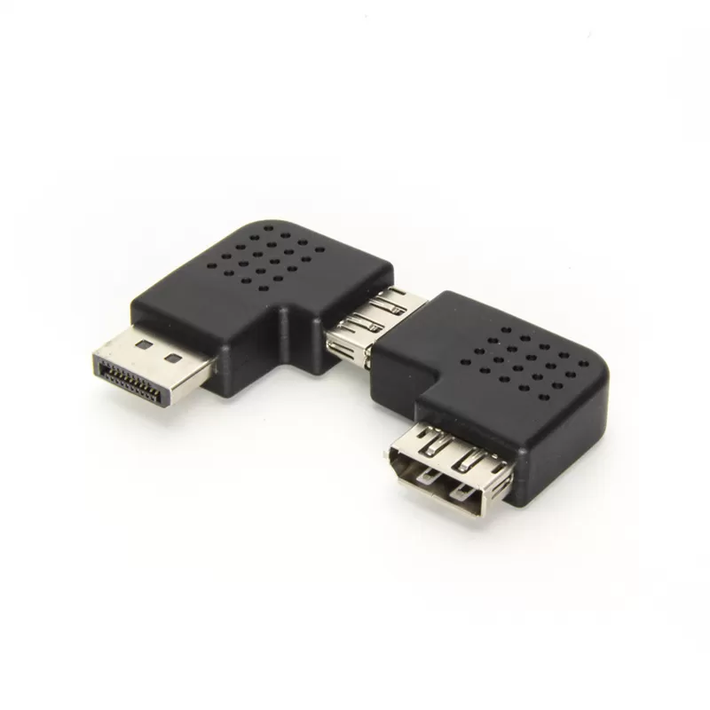 90 Degree Display Port to Display Port adapter Female to Male