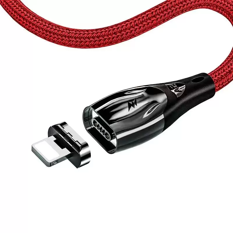 6A magnetic charging 3 in 1 cable