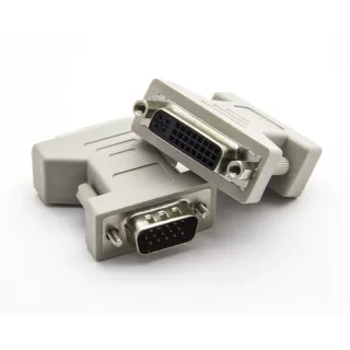 24+5 DVI Female to VGA Male