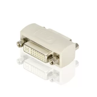 24+5 DVI Female to Female Adapter White