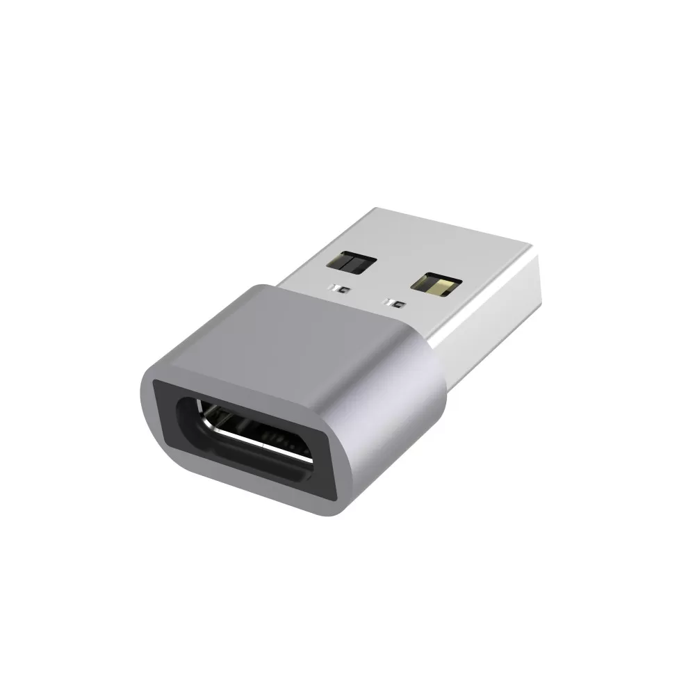 USB C Male to USB A 2.0 Female Adapter