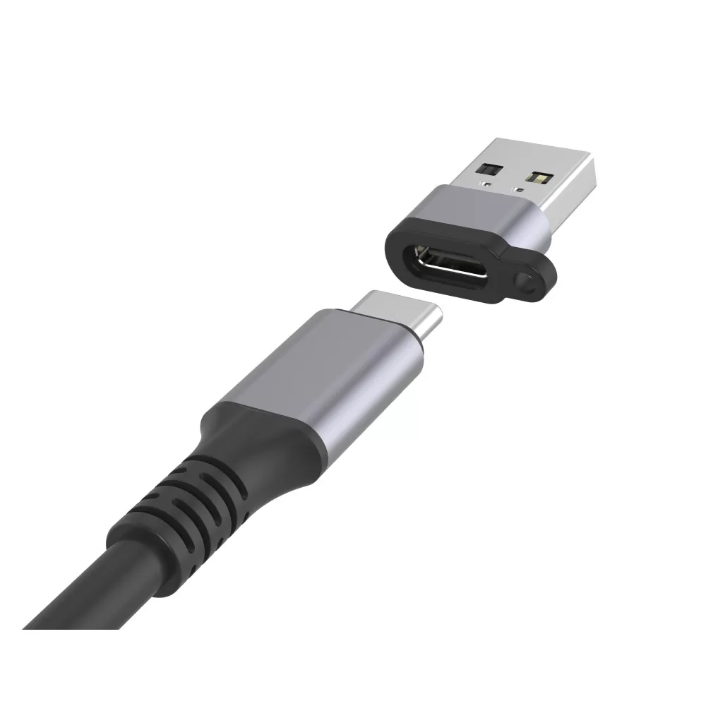 USB C Male to USB A 2.0 Female Adapter