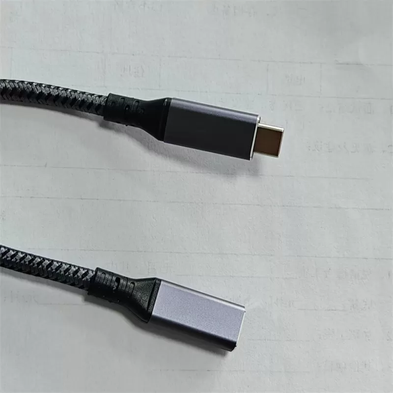 USB4 Extension cable 40G 240W 8K 1M coxial cable USB c to C cable