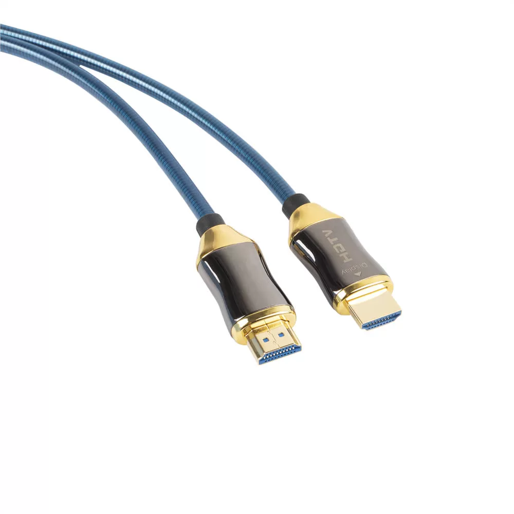 Zinc Alloy Fiber Optic Video 4k Cable
