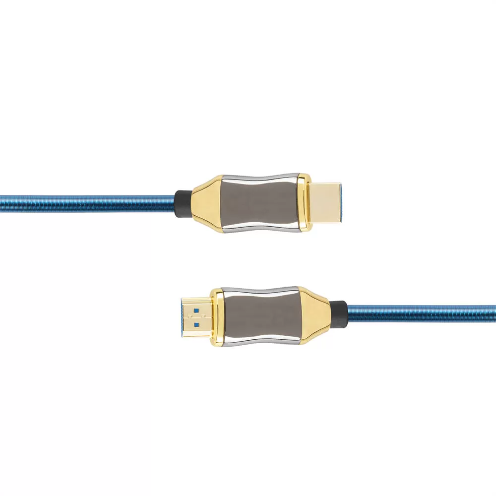 Zinc Alloy Fiber Optic Video 4k Cable