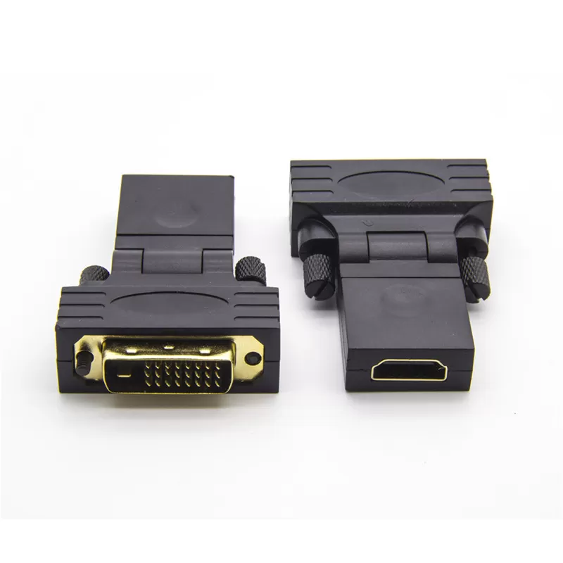 24+1 DVI Male to HDTV adapter 360 degree rotatable
