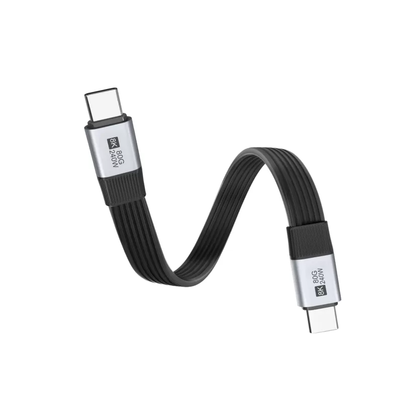 USB4 Ver 2.0 Full-featured flat  cable