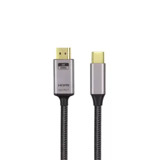USB C to HDMI Cable 8K 60Hz 4K 120Hz Type C to HDMI 2.1 for Phone Laptop