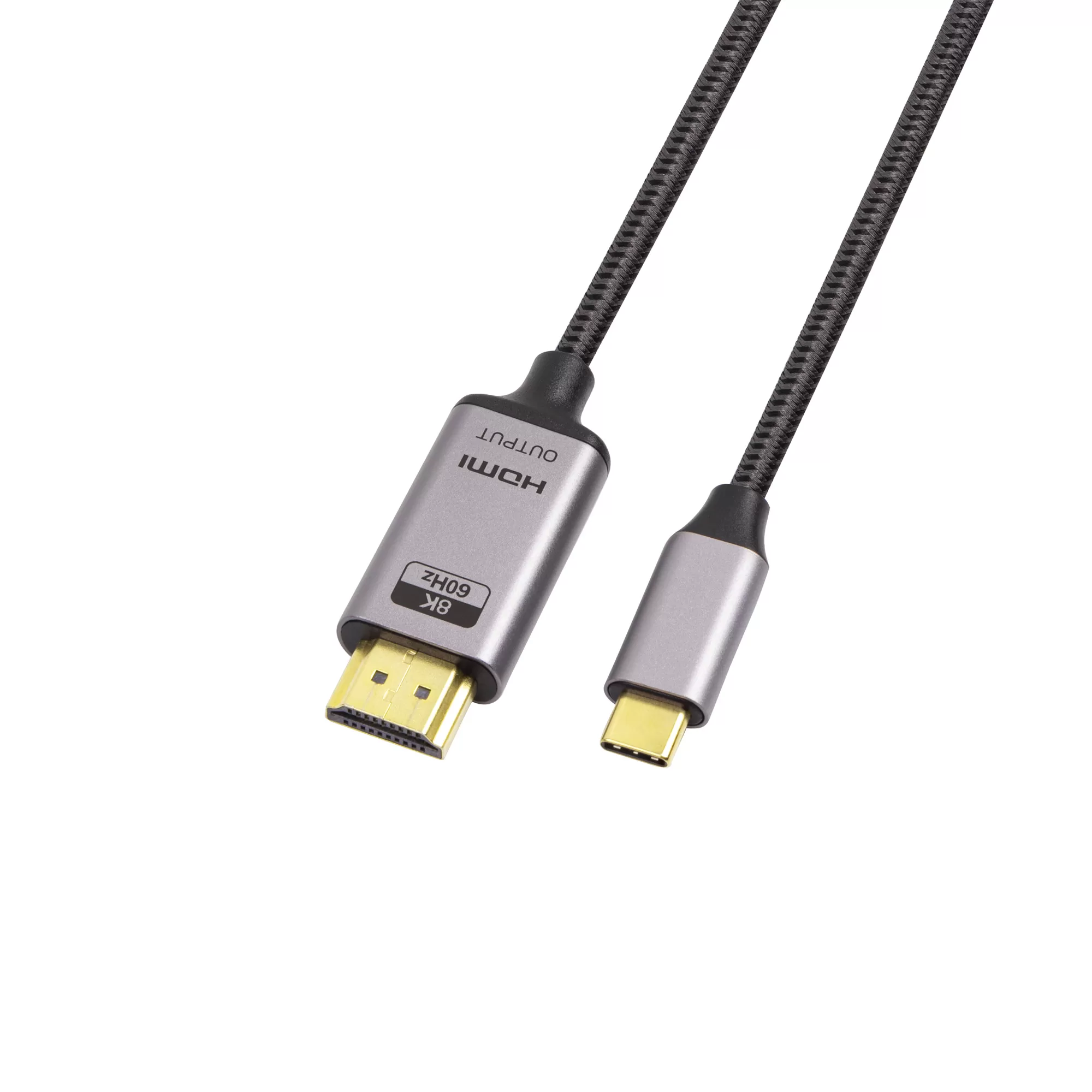 USB C to HDMI Cable 8K 60Hz 4K 120Hz Type C to HDMI 2.1 for Phone Laptop