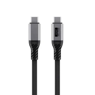 USB4 Type-C Cable 240W Fast Charging 80Gbps Data 8K@60Hz Video for Laptop Camera Monitor