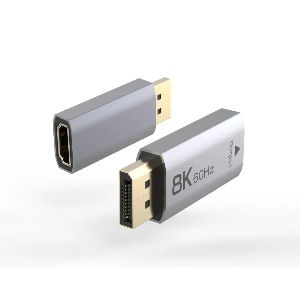 DP Male to HDMI Female Adapter 8K@60Hz