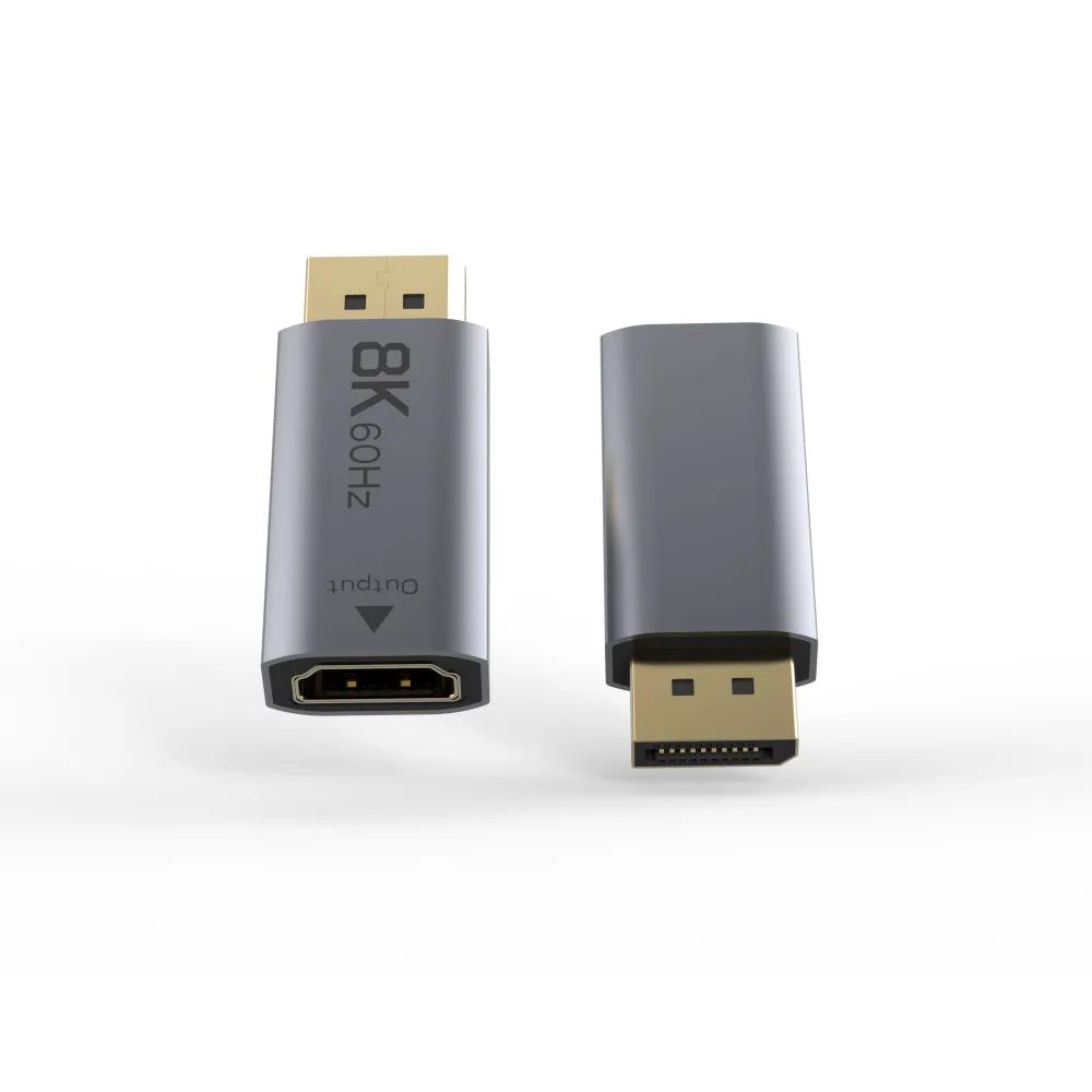 DP Male to HDMI Female Adapter 8K@60Hz