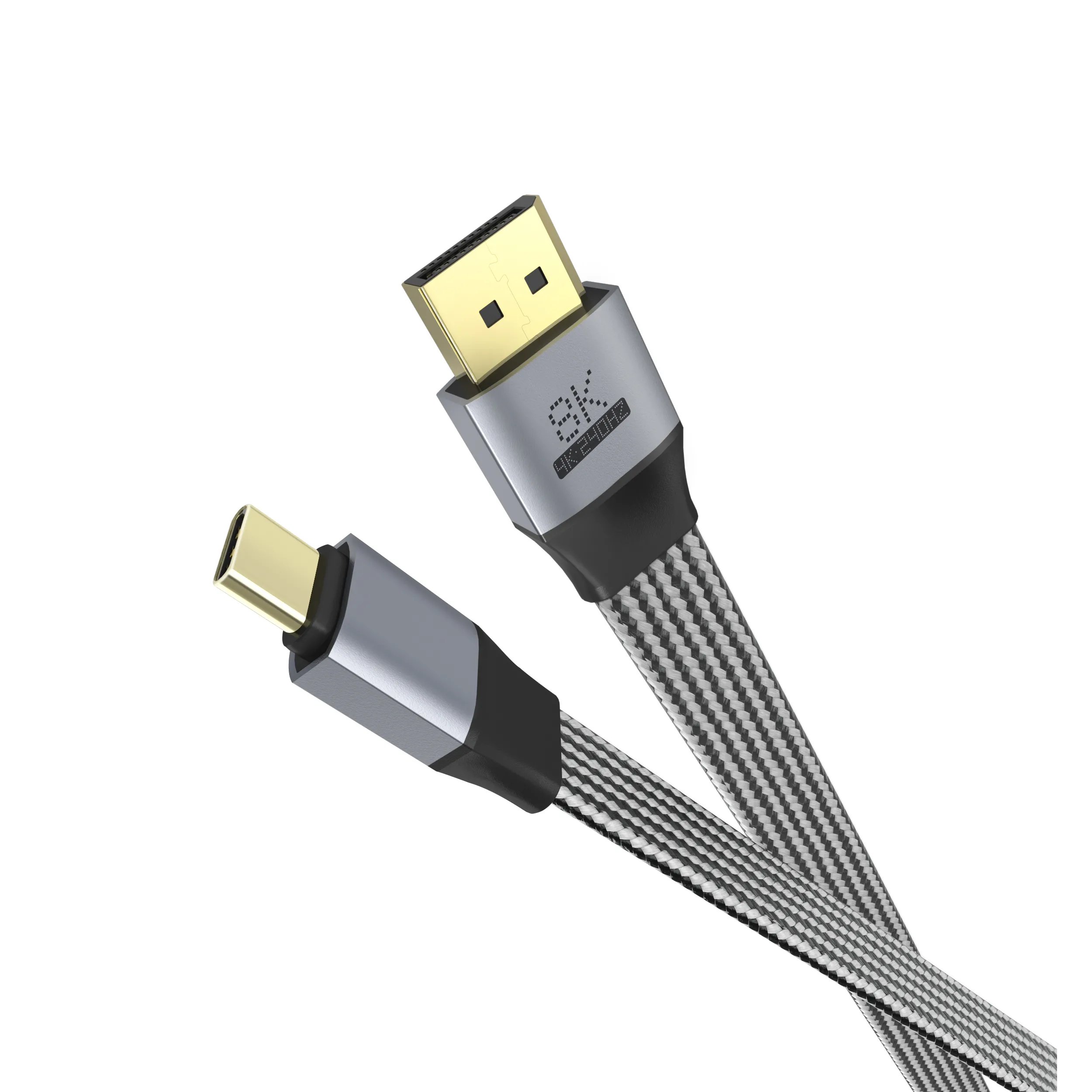 USB C to DP displayprot Flat Cable 8K