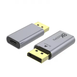 USB C female to DP male Adapter 8K@60Hz